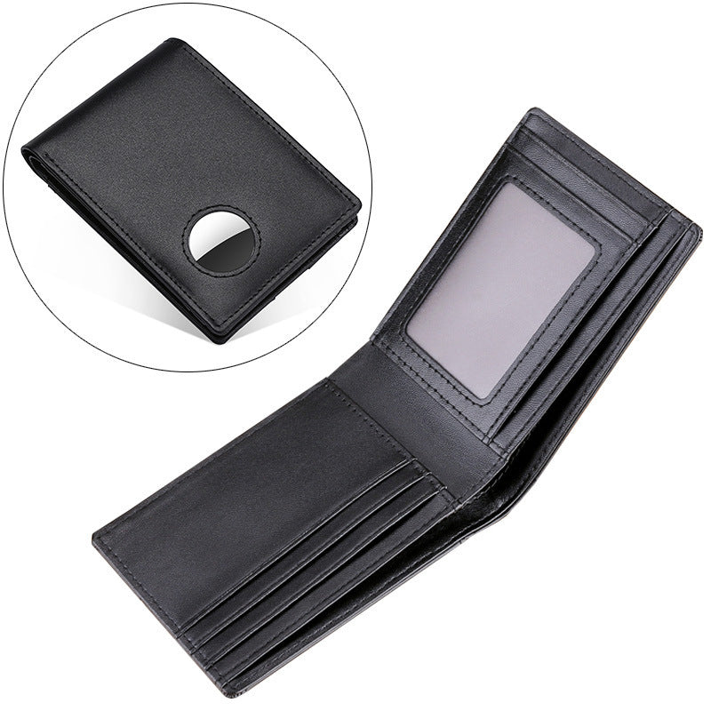 Men Fashion Leather Tracker Wallet