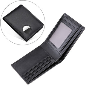 Men Fashion Leather Tracker Wallet