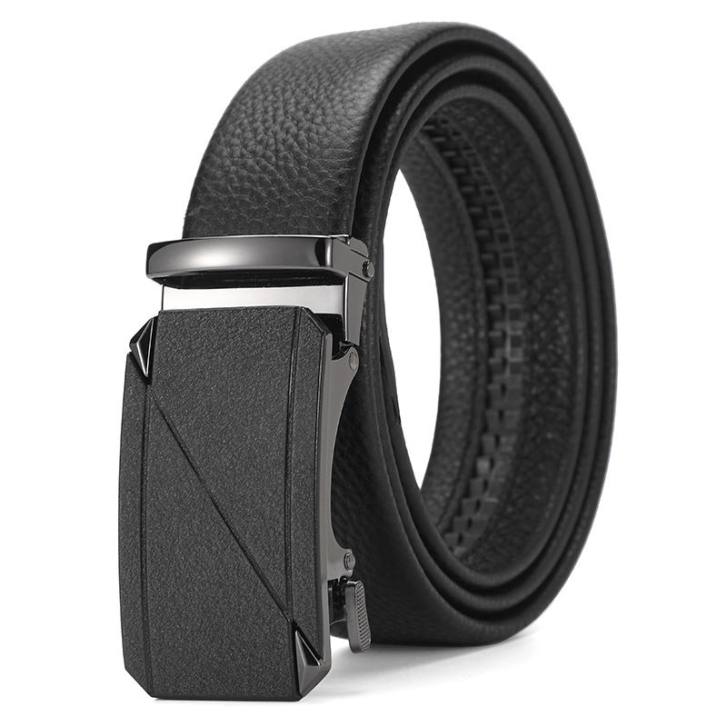 Genuine Leather Automatic Pure Leather Belt Boys