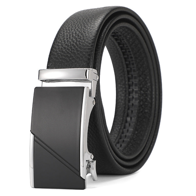 Genuine Leather Automatic Pure Leather Belt Boys