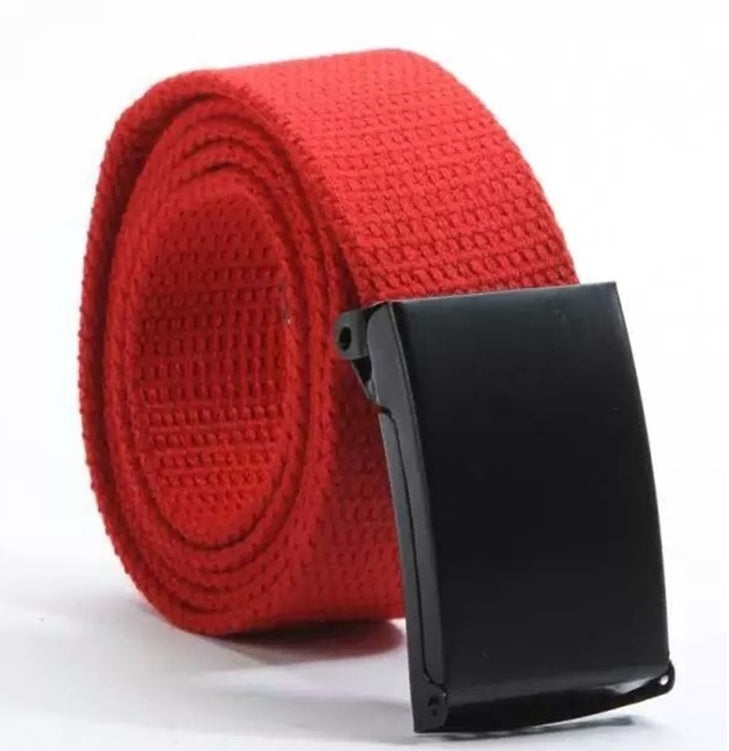 Women Candy-colored Fashionable Canvas Belt