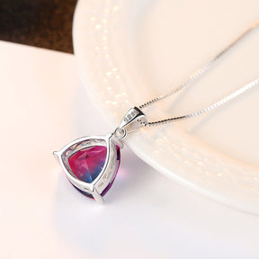 Women Silver Pendants Necklaces