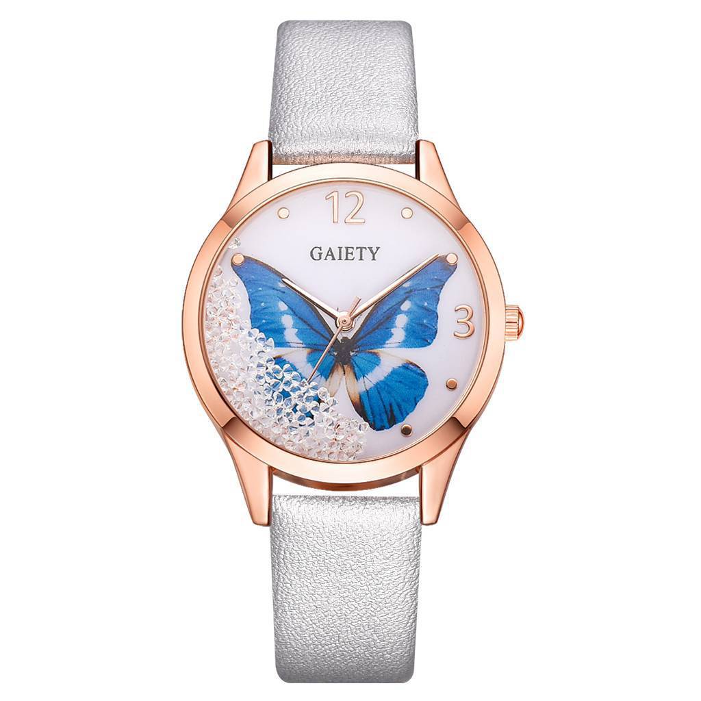 Women Luxury Removable Butterfly Watche