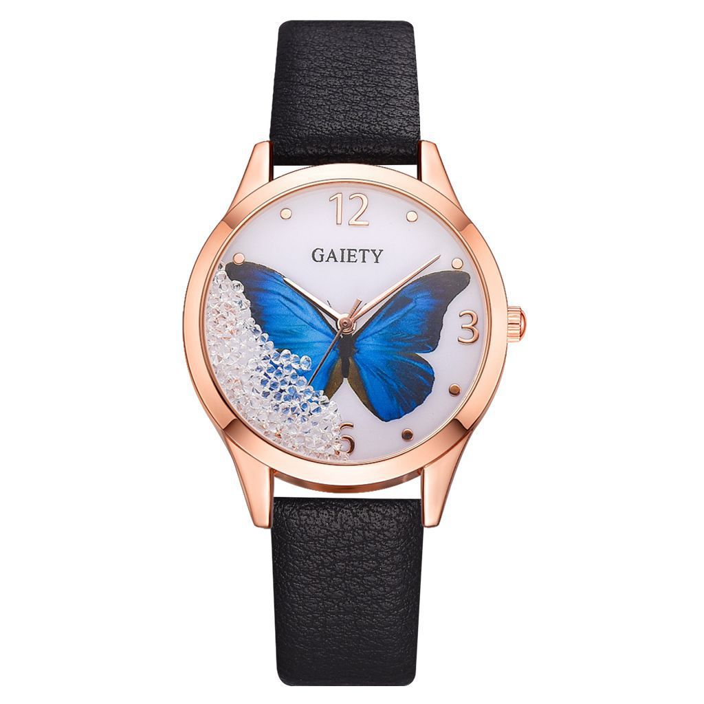 Women Luxury Removable Butterfly Watche