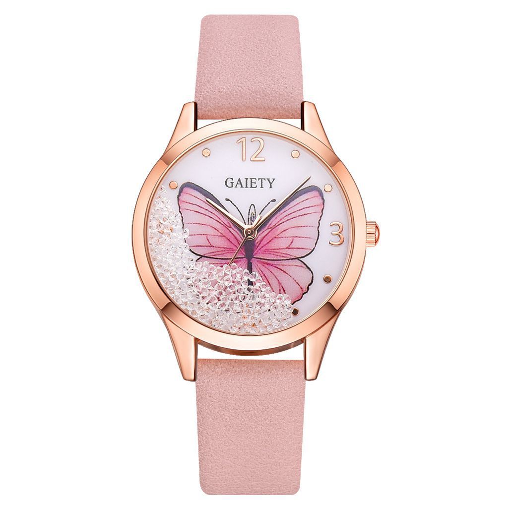 Women Luxury Removable Butterfly Watche