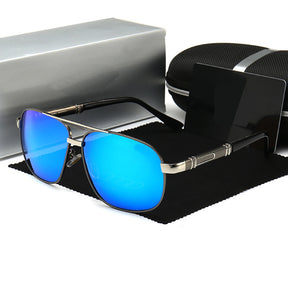 Men Polarized Square Frames Sunglass