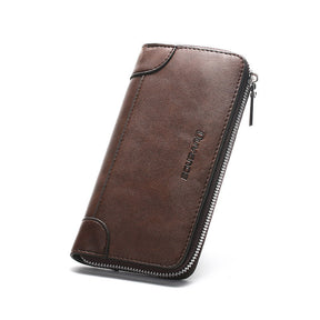 Men's Fashion Clutch Leather Wallets