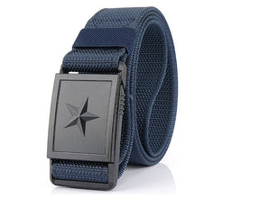 Men's Canvas Magnetic Buckle Belt