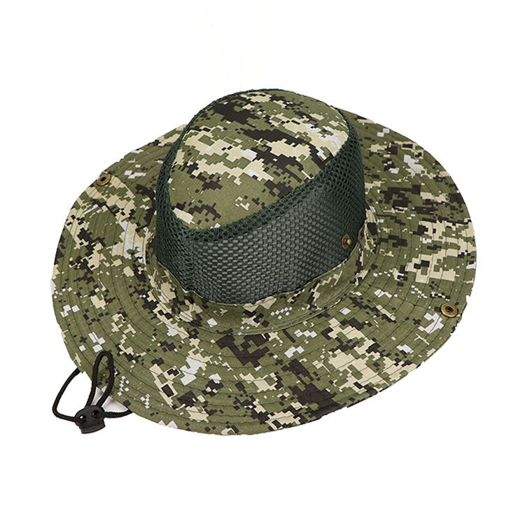 Outdoor Digital Camouflage Fishing Hat