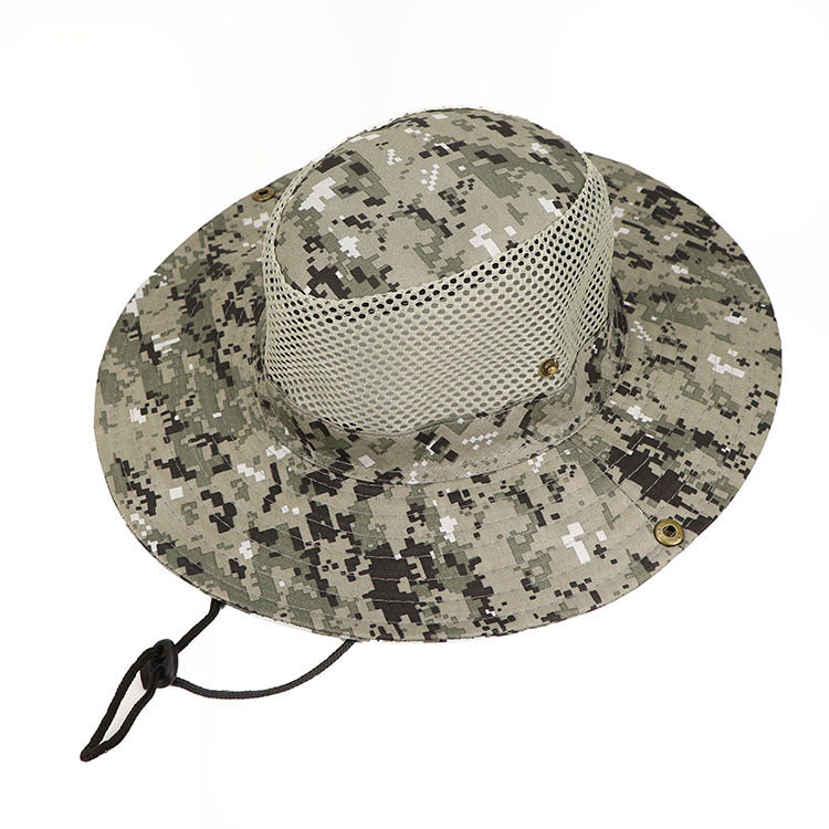 Outdoor Digital Camouflage Fishing Hat