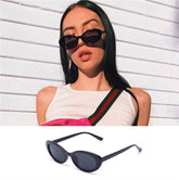 Women Retro Oval Comfortable Sunglasses