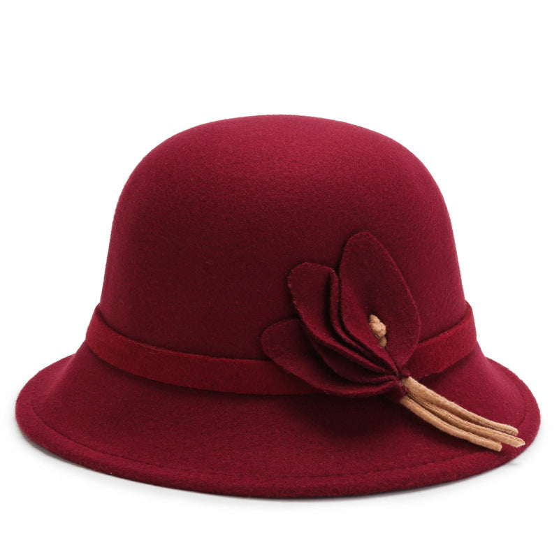 Women Woolen Cloth  Fashion Hat