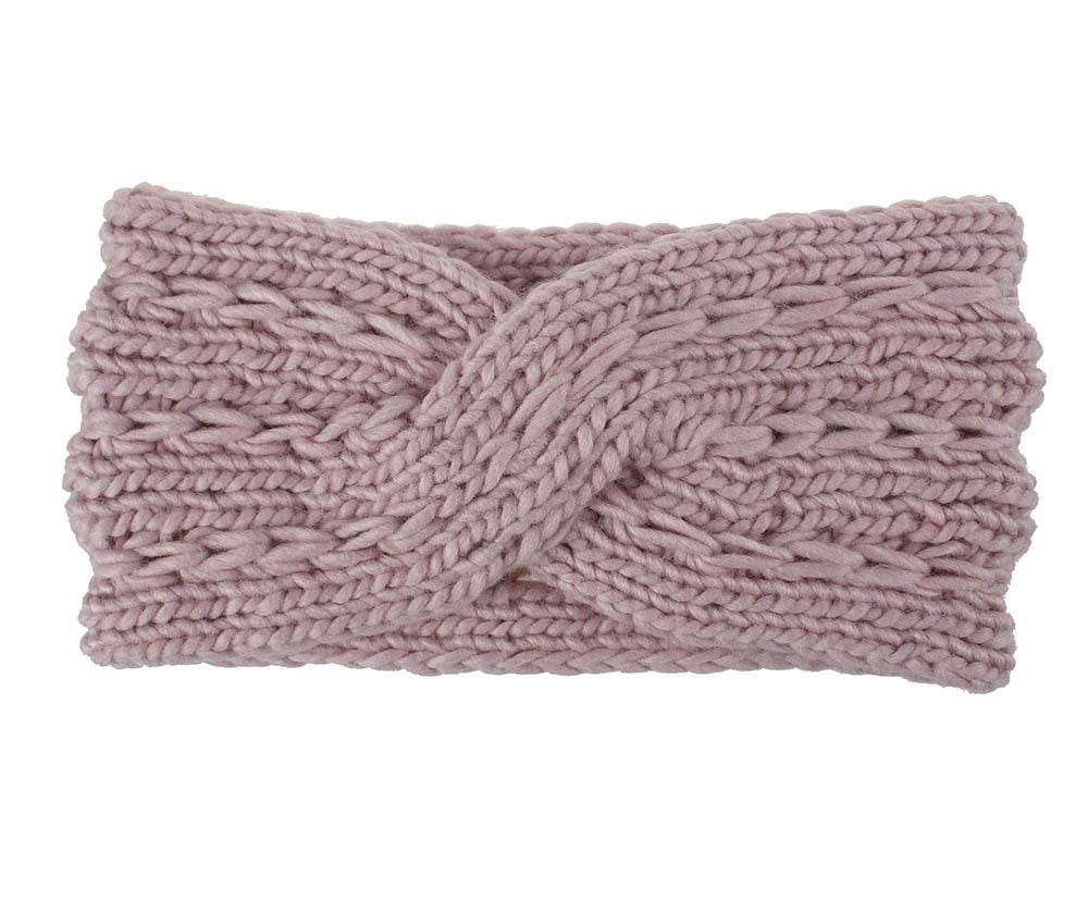 Women Acrylic Thick Wool Knitted Headband