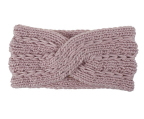 Women Acrylic Thick Wool Knitted Headband