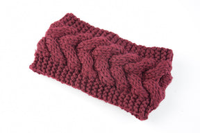 Women Acrylic Thick Wool Knitted Headband