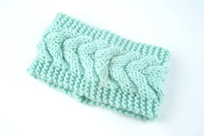 Women Acrylic Thick Wool Knitted Headband