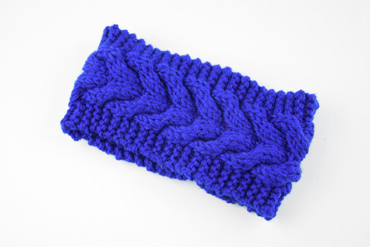 Women Acrylic Thick Wool Knitted Headband