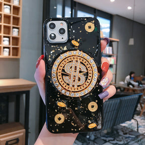 3D Diamond Dollar Turnplate Phone Case