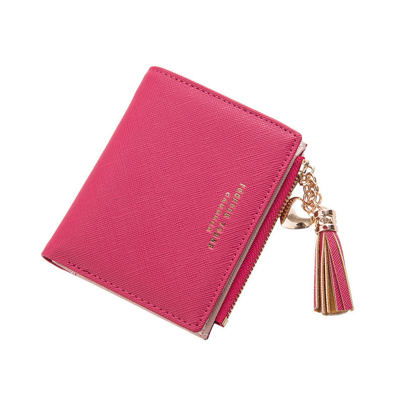 Women Portefeuille Coins Zipper Purses