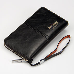 Men's Multifunctional  Leather Clutch Wallet