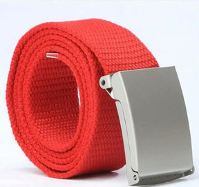 Women Candy-colored Fashionable Canvas Belt
