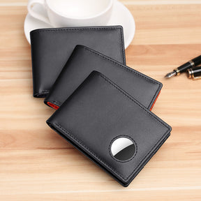 Men Fashion Leather Tracker Wallet