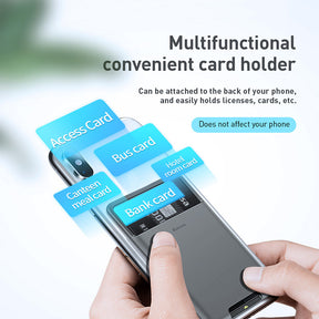 Antimagnetic Mobile Phone Card Case