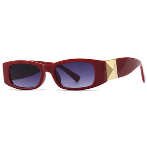 Women's Fashion Small Frame Square Sunglasses