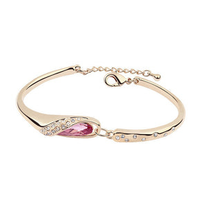 Women Fashion  Glass Shoe Crystal Bracelet