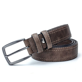 Men Vintage Luxury Split Leather Belt