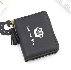 Female Super Cute Cat Paw Coin-Purses