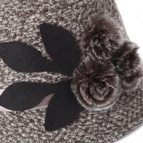 Women Woolen Basin Hat