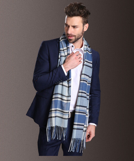 Men Fashion Winter Warm Scarves