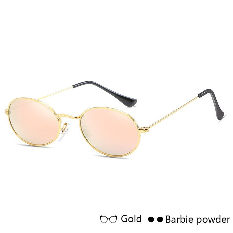 Women Round Frames Fashion Luxury Sunglasses