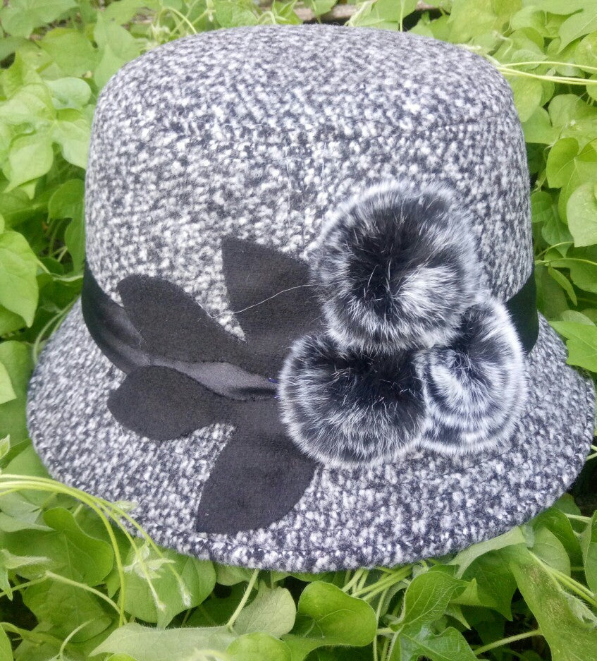 Women Woolen Basin Hat