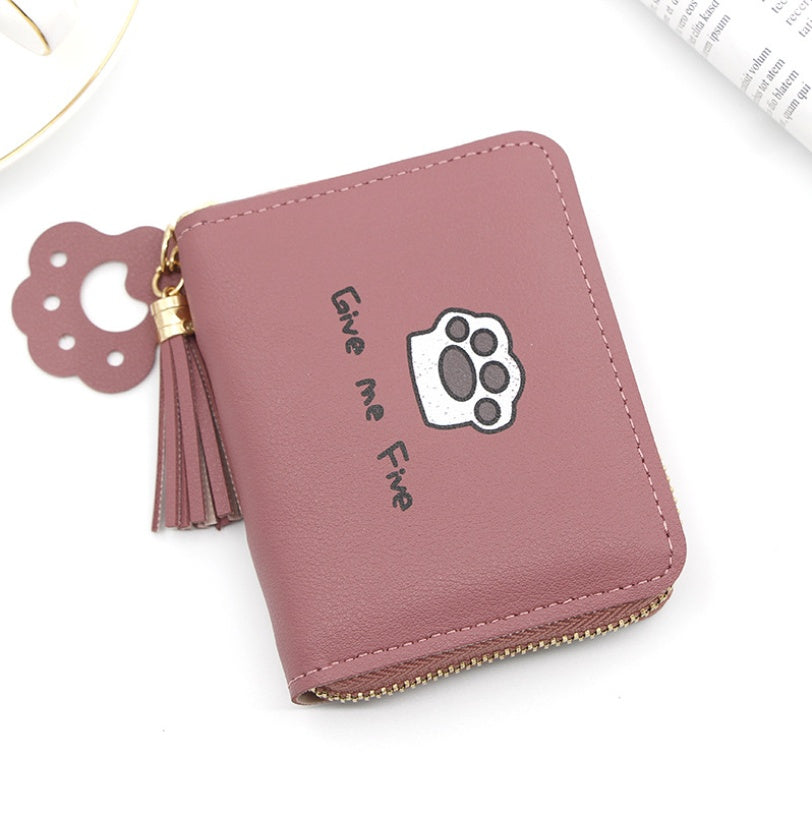 Female Super Cute Cat Paw Coin-Purses