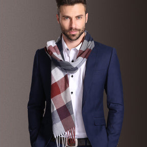 Men Fashion Winter Warm Scarves