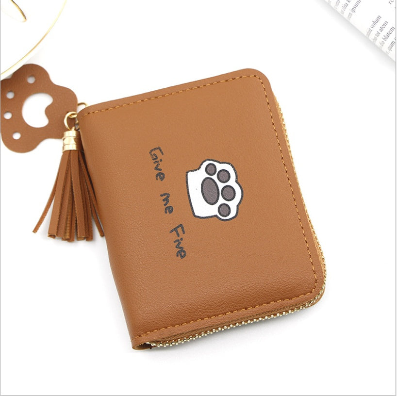 Female Super Cute Cat Paw Coin-Purses