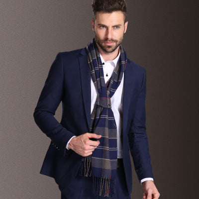 Men Fashion Winter Warm Scarves