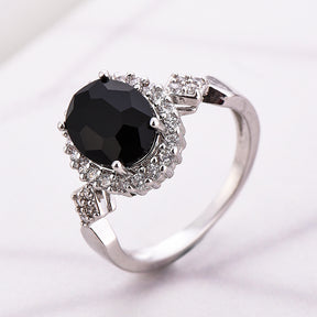 Women Temperament Red Crystal  Fashion Ring