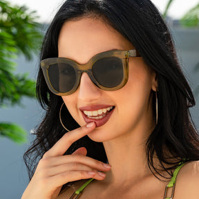 Women Large Rim Sunglasses