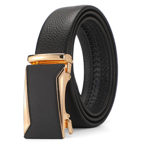 Genuine Leather Automatic Pure Leather Belt Boys