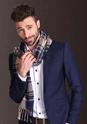 Men Fashion Winter Warm Scarves