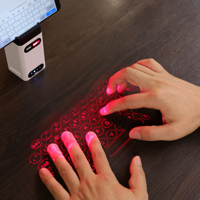 Virtual Keyboard Mouse Projection