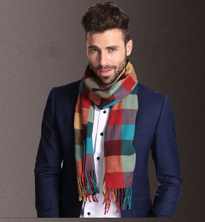 Men Fashion Winter Warm Scarves