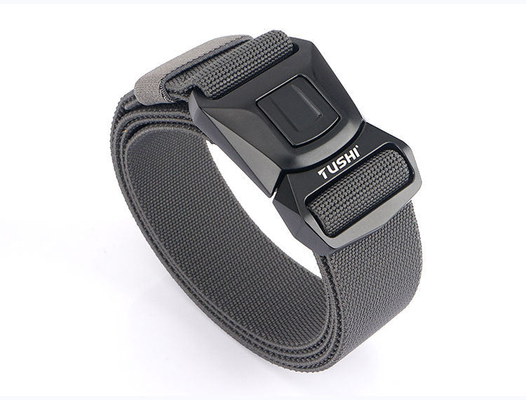 Quick Release Release Buckle Tactical Nylon Stretch Belt