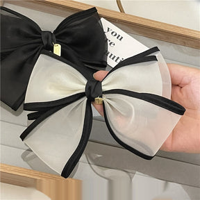 Women Handmade Mesh Hair Bow