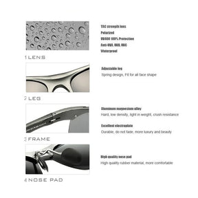 Men Polarized UV400 Lens Sport Outdoor Driving Eyewear Accessories Cycling Glasses For Male 6520