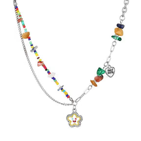 Kancai Necklace Women's Summer Temperament Wild Beaded