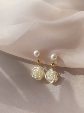 Special-Interest Design Female Best Selling Unique Camellia Pearl